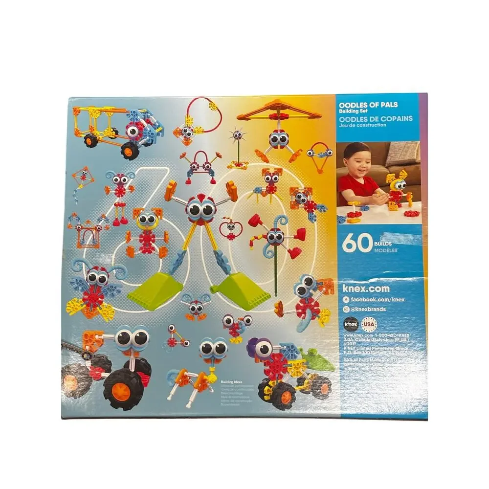 KID K'NEX Oodles of Pals set of 116 chunky pieces designed for young children